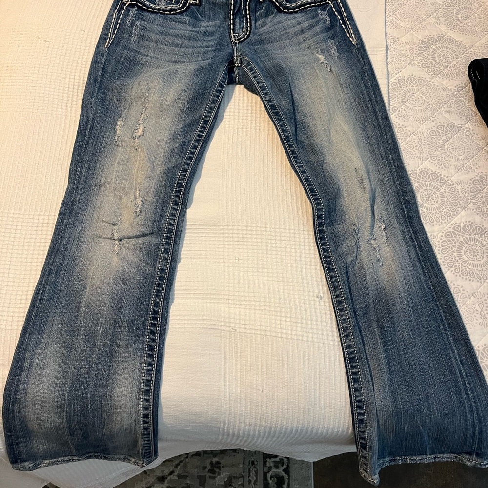 Miss Me Bootcut Blue Jeans